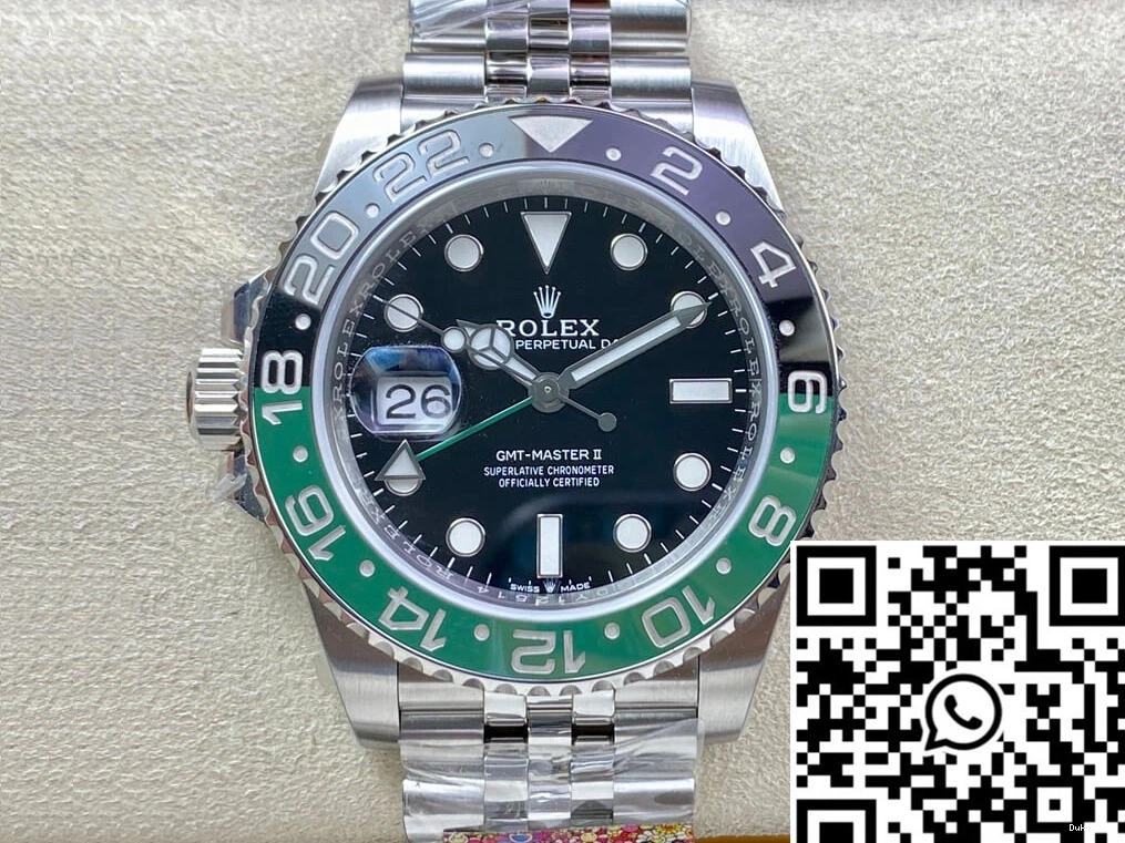 M126720vtnr-0002 Clean GMT Master Factory Dial Rolex II Black 0214